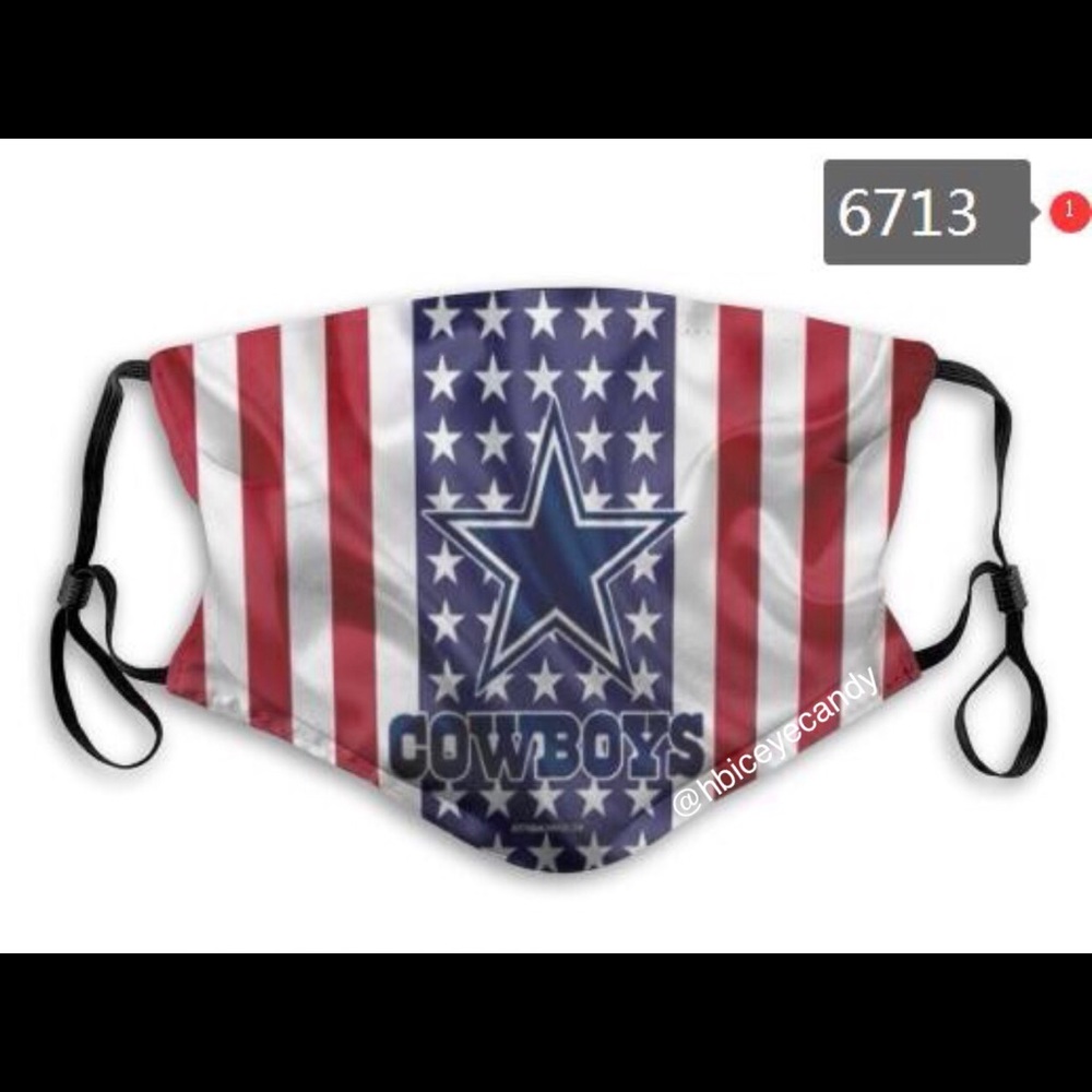 🔥Reusable Dallas Cowboys Cloth Face Mask🔥